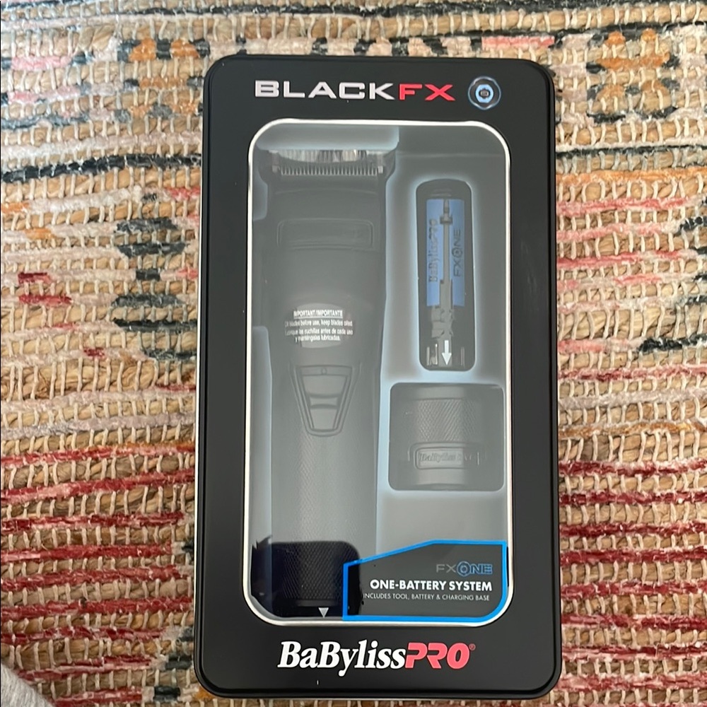 BaBylissPRO BlackFX Clipper Set